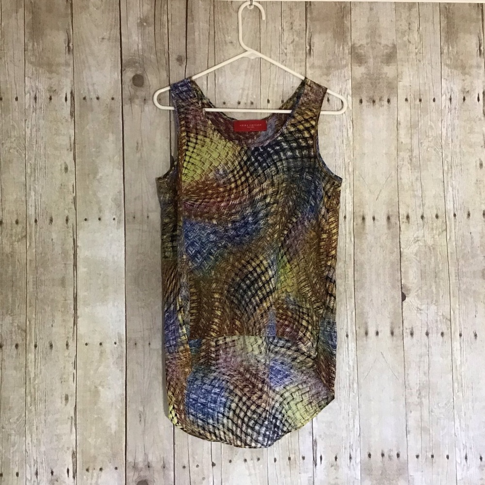 NWOT AKIRA Flowy Patterned Tank Top
